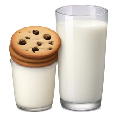 Milk and cookies  sticker