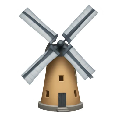 Wind mill toy sticker