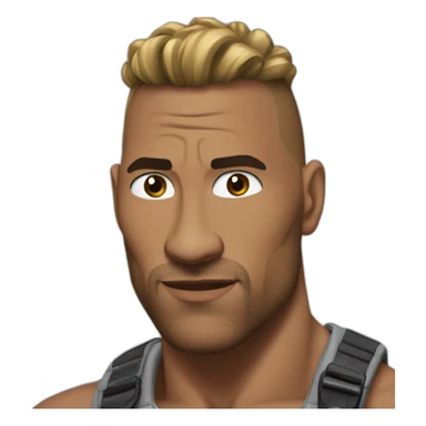 Bonne nuit the rock sticker