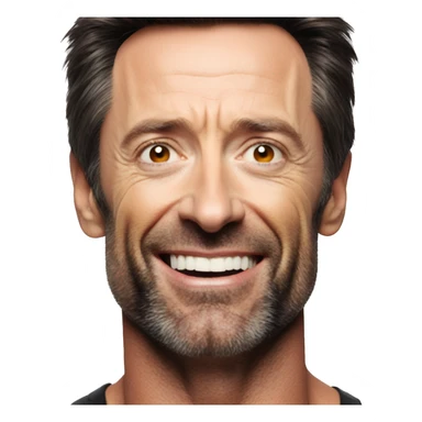 hugh jackman sticker