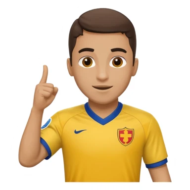 calciatore lecce esulta sticker