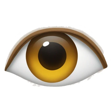 Brune au yeux bleu sticker