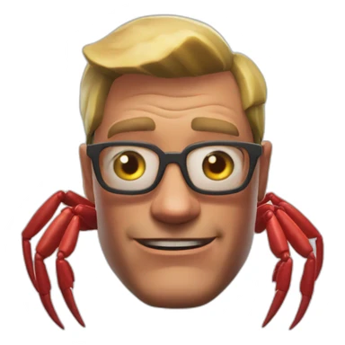 Mr Crabs Fortnite sticker