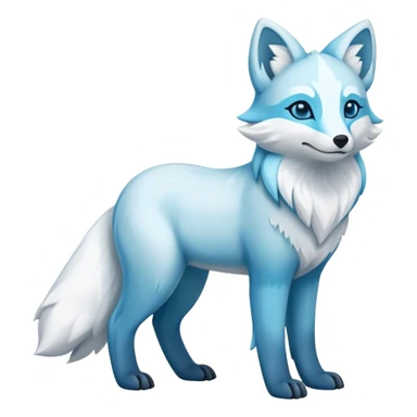 Arctic-Fox-Glaceon-hybrid full body sticker