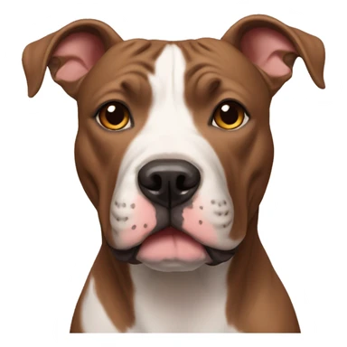perro pitbull sticker