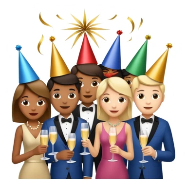 Happy New Year 2026 sticker