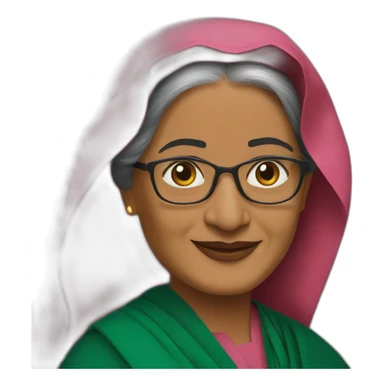 Sheikh Hasina sticker