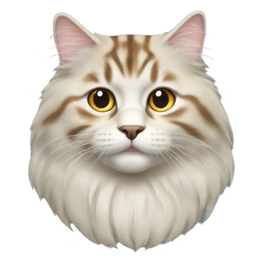 Siberian cat sticker