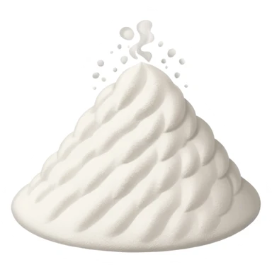 Talcum powder sticker