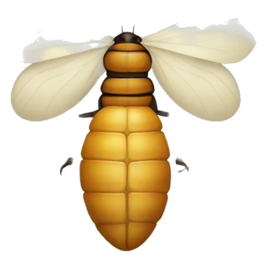 insect emerging from cocoon  sticker