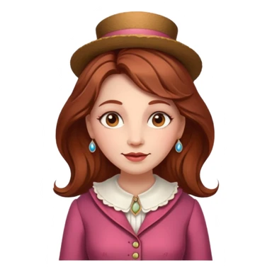 A character from the fairy tale Beauty and the Beast: the lady who was turned into a wardrobe by magic. She retains the wardrobe's original form and has an anthropomorphic face. sticker