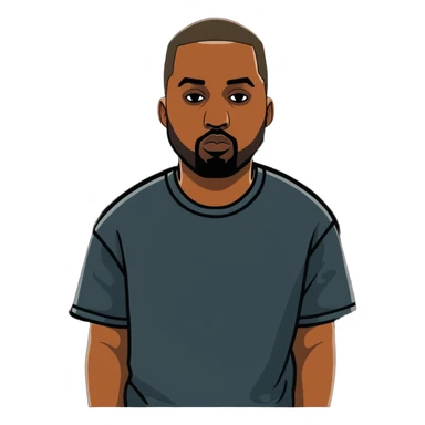 Kanye sticker