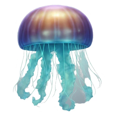 moon jellyfish sticker