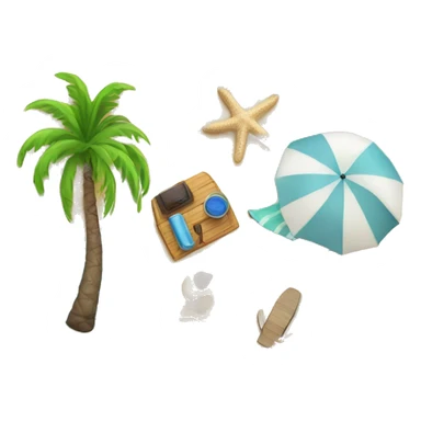 Beach sticker