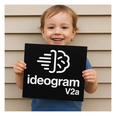make drawing of a child holding a poster of this image sticker