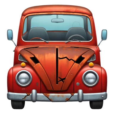 Broken Urban Vehicle red sticker