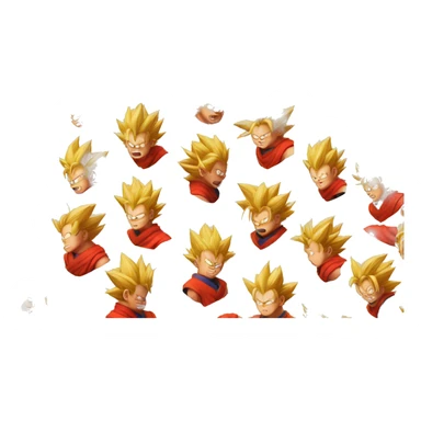 Goku kaioken  sticker