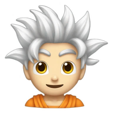 san goku angel  sticker