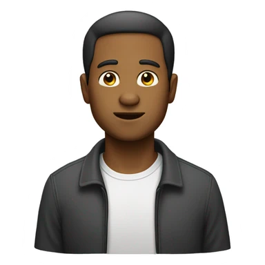 Homme a sans habit du haut au bas sticker