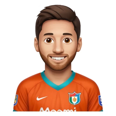 Leo Messi Miami sticker