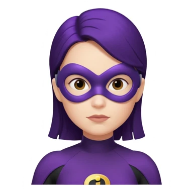 violet from incredible  sticker