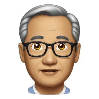 Cambodian prime ministers sticker