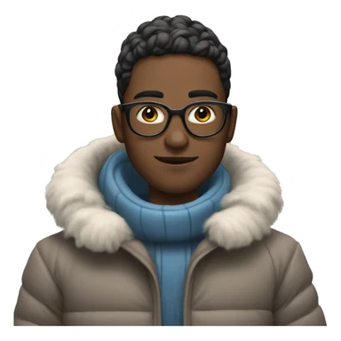 Beautiful winter vibe sticker