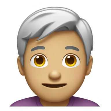 smiling while crying  sticker