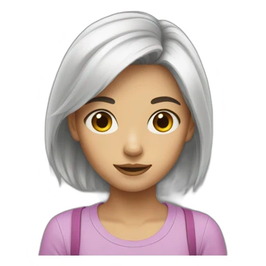 node-teen-girl sticker