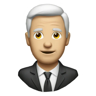 a man with a lot of money sticker