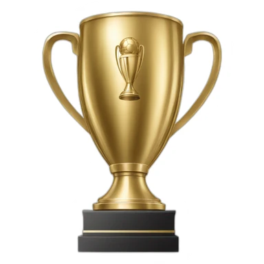 uefa champions league trophy sticker