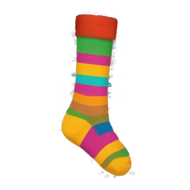 colourful socks sticker