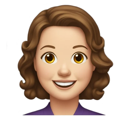 Melissa McCarthy smiling sticker
