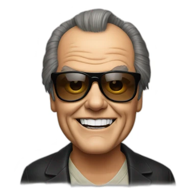 Jack Nicholson  sticker