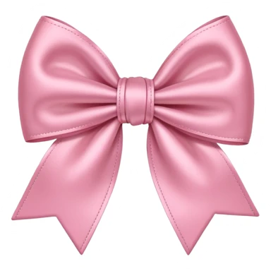 Baby Pink bow  sticker