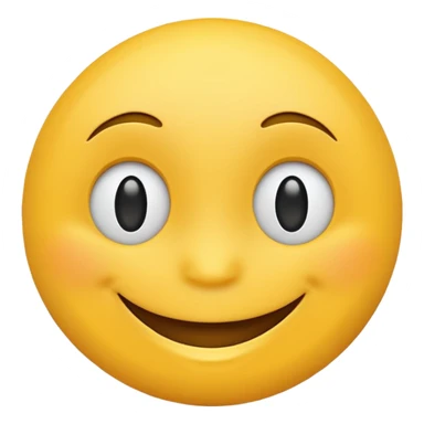 Normal happy face sticker