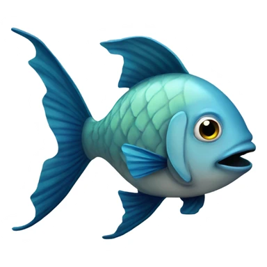 Fish burp sticker