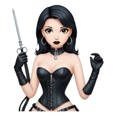 Create a Dominatrix with a  sticker