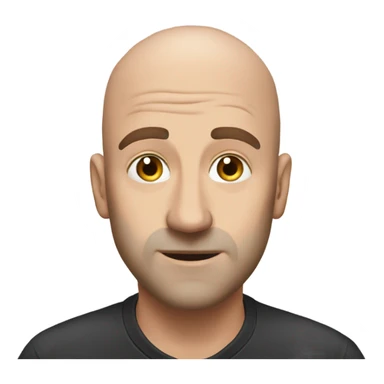 John baldy seeing me sticker