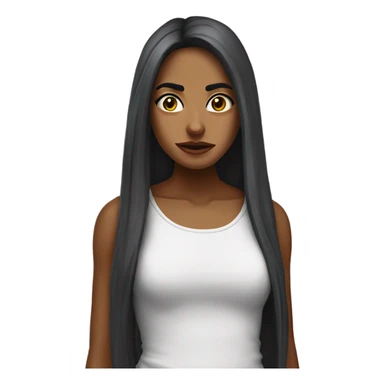 Cara mordiéndose el labio sticker