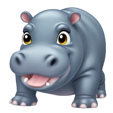 Baby Hippo  sticker