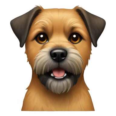 border terrier dog sticker