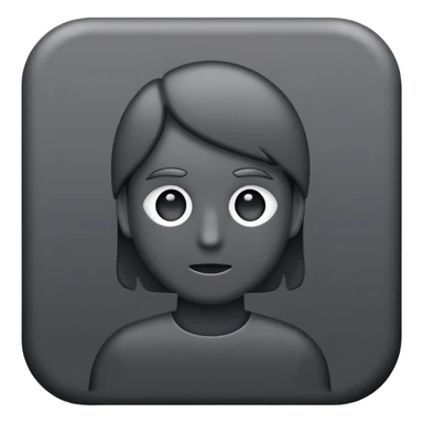 user icon, picture placeholder, dark grey sticker