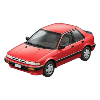 Honda civic 1991 sticker