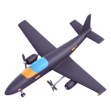 plane pov from up side sticker