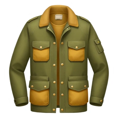 safari jacket olive  sticker