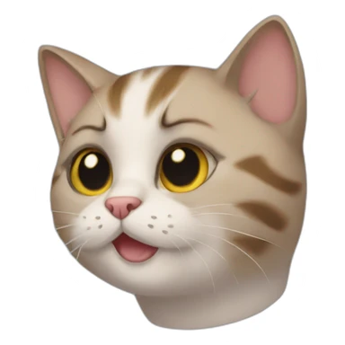 Cat uwu sticker