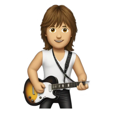 Young Richie sambora sticker