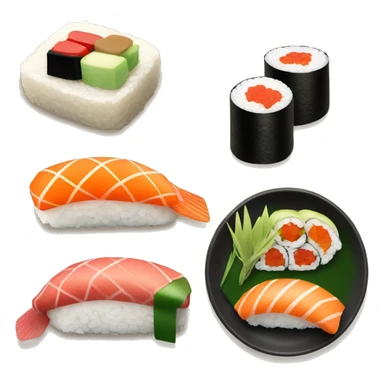 Sushi dinner sticker