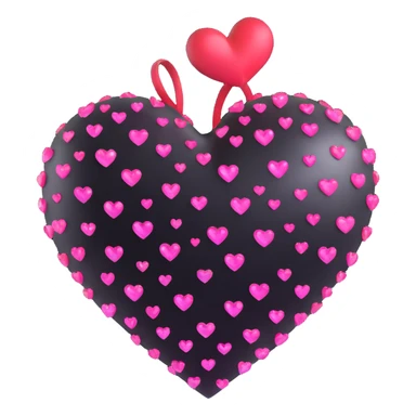 sparkly heart sticker